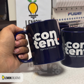Tazas de Cerámica Color Glossy – Branding que se Vive Día a Día